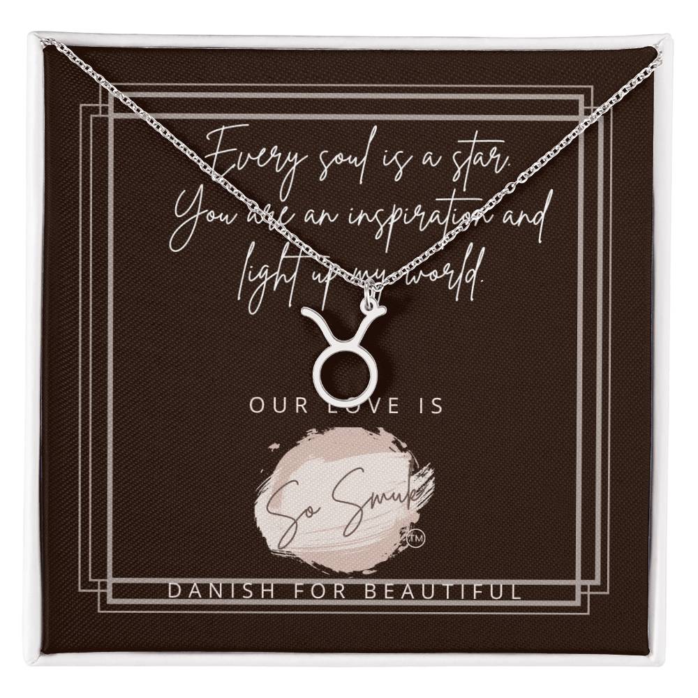 Zodiac Name Necklace