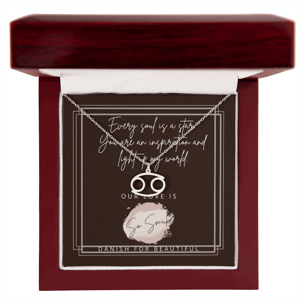 Zodiac Name Necklace
