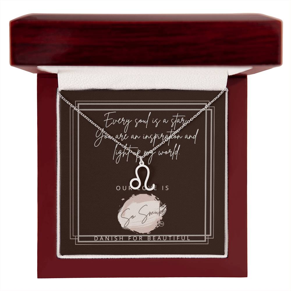 Zodiac Name Necklace