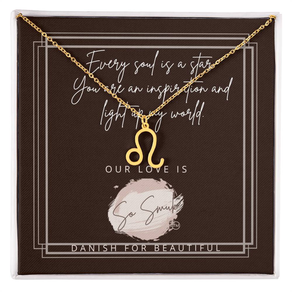 Zodiac Name Necklace