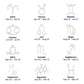 Zodiac Name Necklace