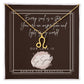 Zodiac Name Necklace