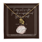 Zodiac Name Necklace